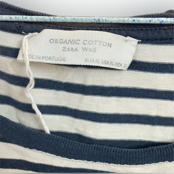 Easy breezy Zara cotton striped T-shirt - Picture 2 of 2
